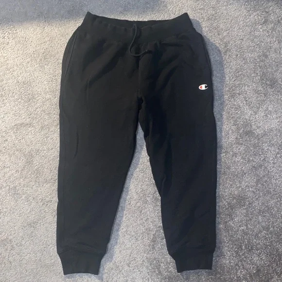 Champion reverse weave sweatpants joggers L large black - Picture 1 of 2